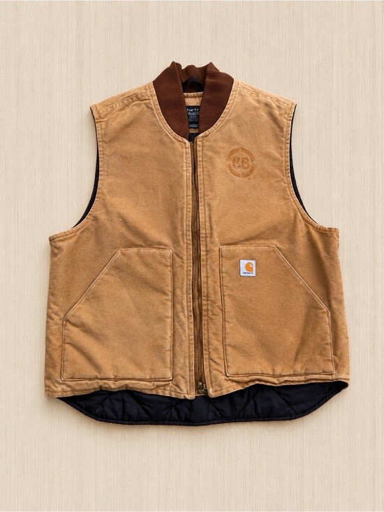 Carhartt Other - Carhartt Men's Tan Duck Insulated Work Vest size large